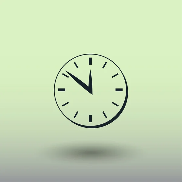 Pictografía del reloj, ilustración — Vector de stock