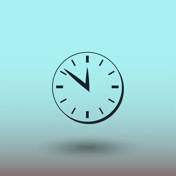 Pictografía del reloj, ilustración — Vector de stock