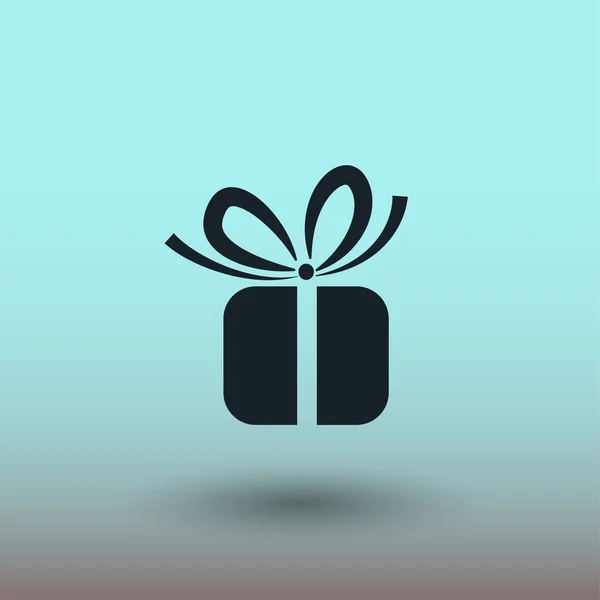 Pictogramme de cadeau, illustration — Image vectorielle