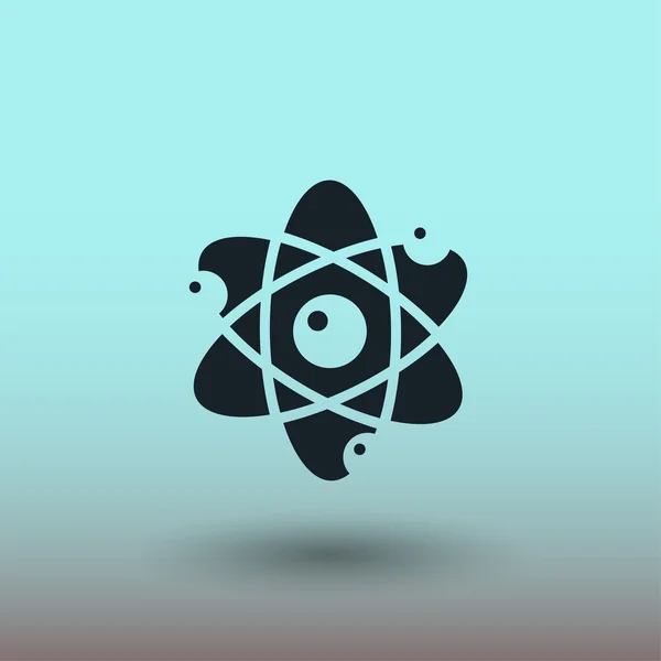 Piktographie des Atoms, Illustration — Stockvektor