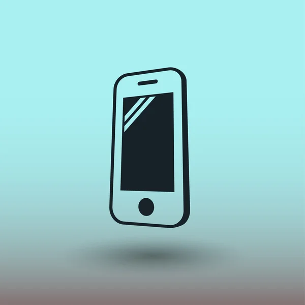 Piktographie des Mobiltelefons, Illustration — Stockvektor