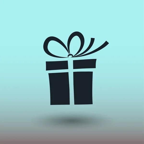 Pictogramme de cadeau, illustration — Image vectorielle