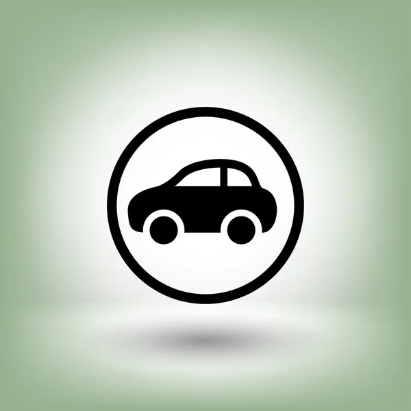 Pictogramme de voiture, illustration — Image vectorielle