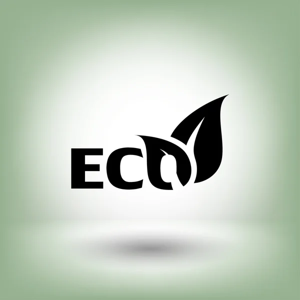 Eco, illüstrasyon resim — Stok Vektör