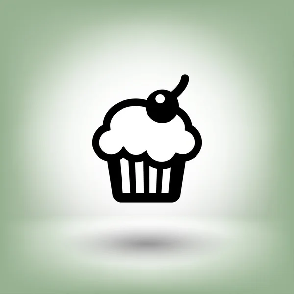 Pictograph van cake, illustratie — Stockvector