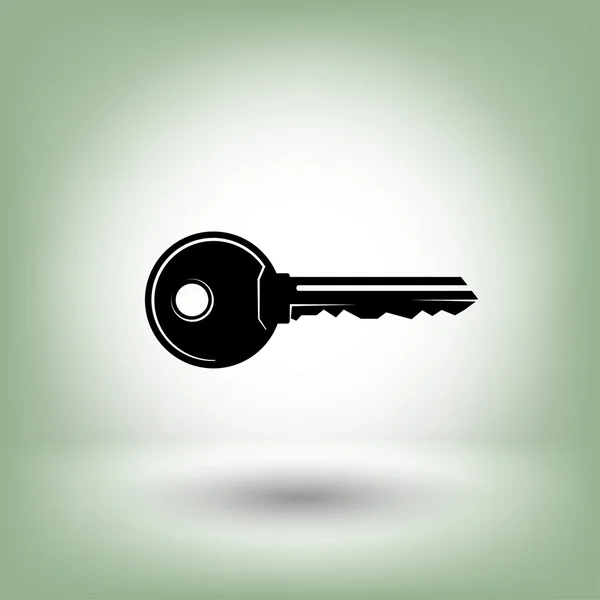 Pictogramme de la clé, illustration — Image vectorielle