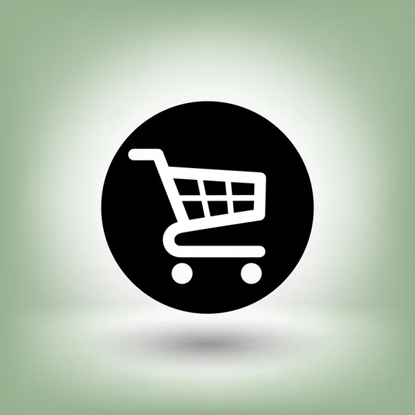 Pictograph shopping cart — Stock vektor