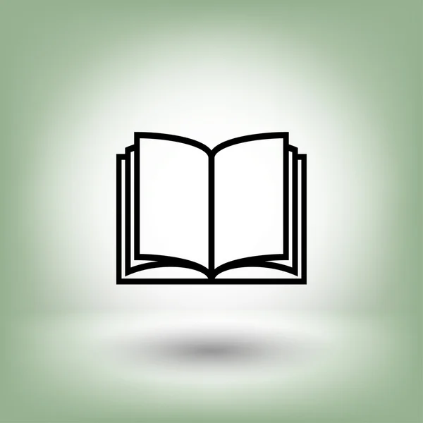 Piktogram książki, ilustracja — Wektor stockowy