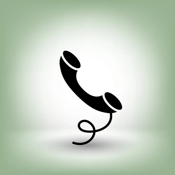 Пиктография телефона, иллюстрация — стоковый вектор