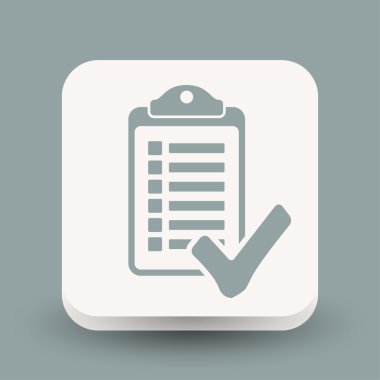 Denetim listesi, illüstrasyon resim