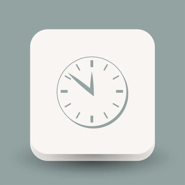 Piktogramm der Uhr, Illustration — Stockvektor