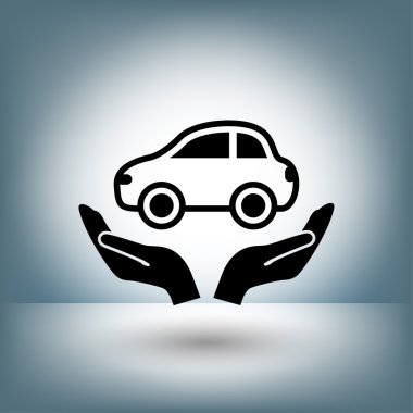 Ekibimizi araba konsepti simgesinin