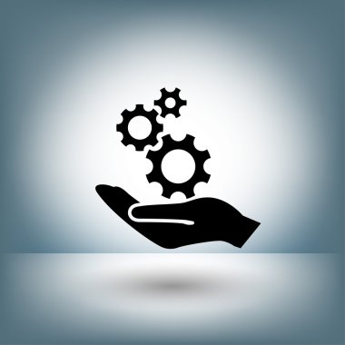 Ekibimizi dişli kavramı simgesinin