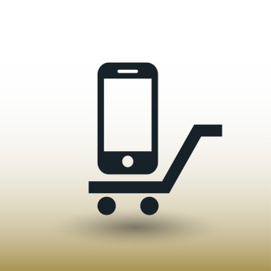 Ekibimizi mobil cocncept simgesinin