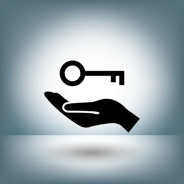 Piktogram kluczowym pojęciem ikony — Wektor stockowy