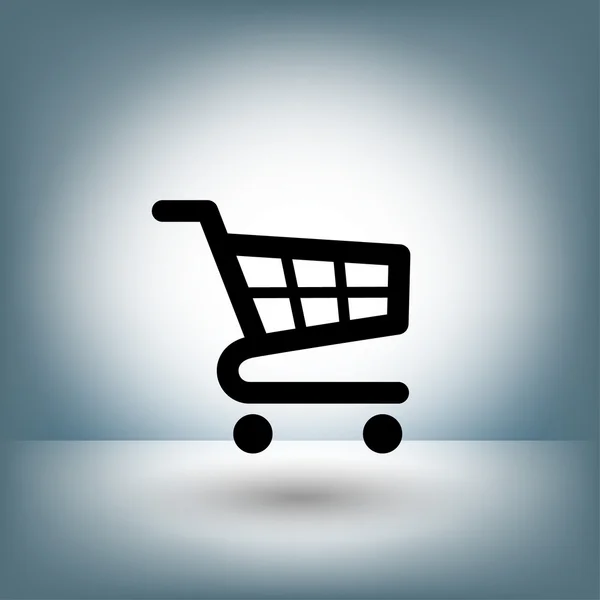 Pictograma do ícone conceito do carrinho de compras —  Vetores de Stock