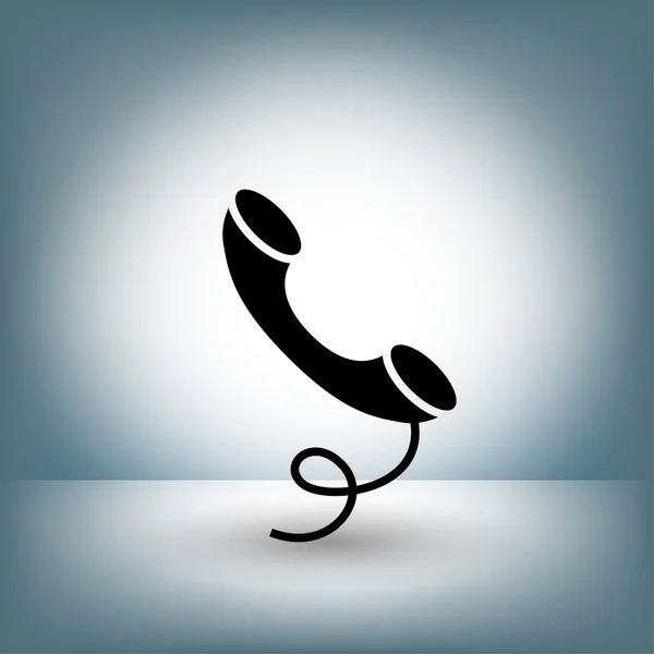 Pictograph van telefoonpictogram concept — Stockvector