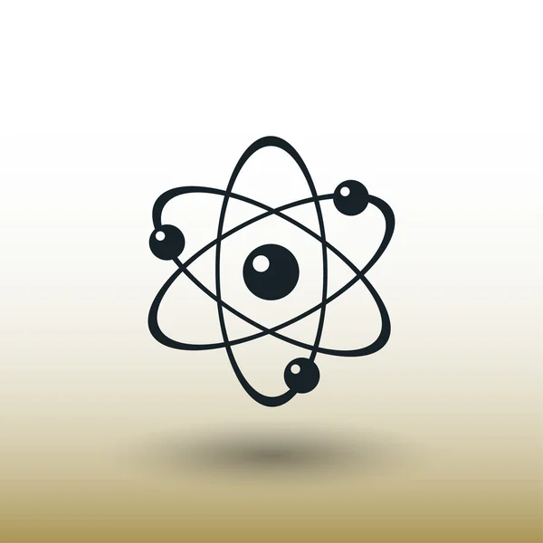 象形文的原子概念图标 — 图库矢量图片