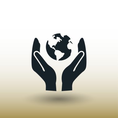 ekibimizi küre simgesi