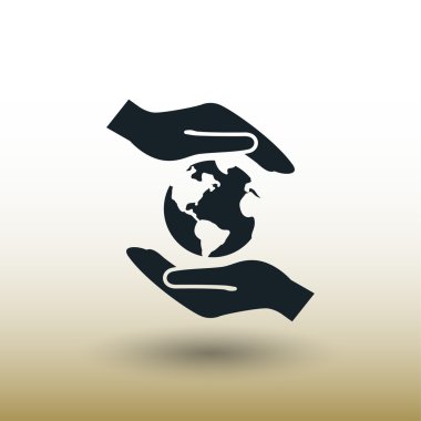 ekibimizi küre simgesi