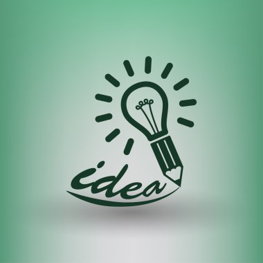 Ekibimizi ampul kavramı simgesinin