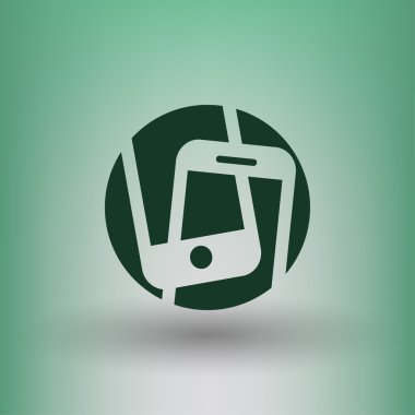 Ekibimizi mobil cocncept simgesinin