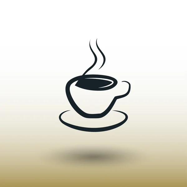 Pictograph van cup concept pictogram — Stockvector