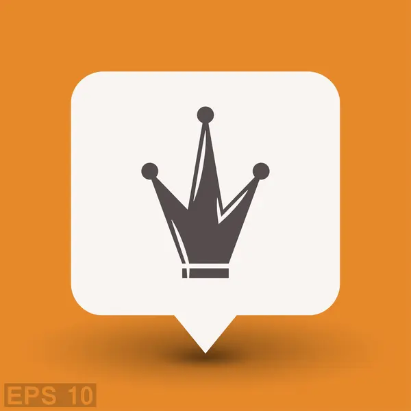 Піктограма ікони корони — стоковий вектор