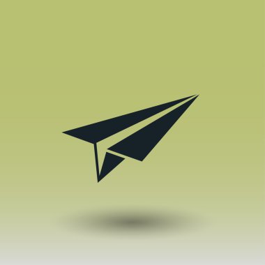 Ekibimizi uçak kavramı simgesinin