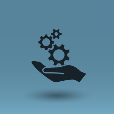 Ekibimizi dişli kavramı simgesinin