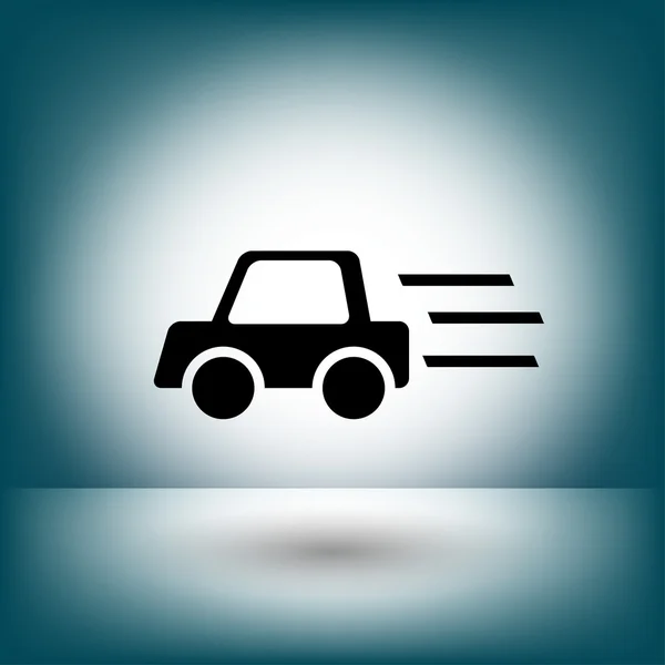 Pittogramma dell'icona del concetto di automobile — Vettoriale Stock