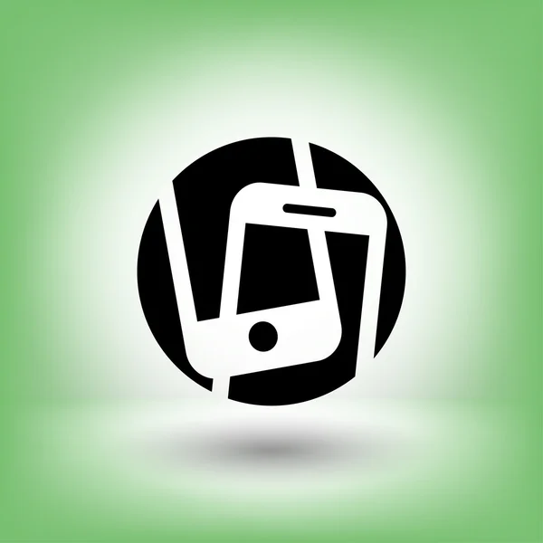 Pictograma do ícone de cocncept móvel — Vetor de Stock