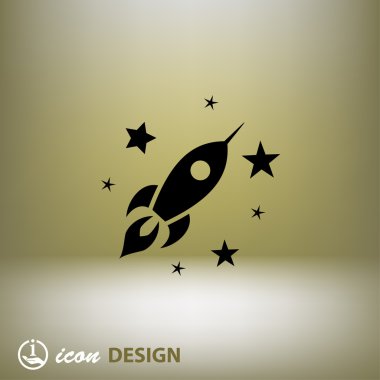 Ekibimizi roket kavramı simgesinin