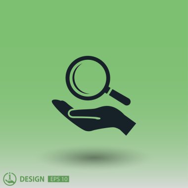 Resim arama kavramı simgesinin