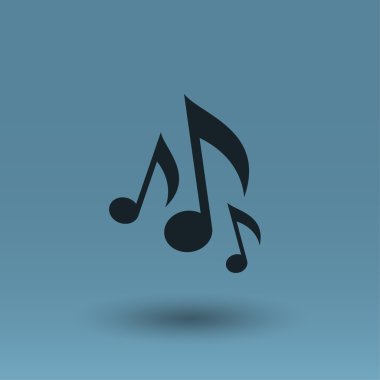 Ekibimizi müzik notu kavram simgesinin