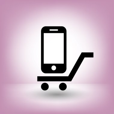 Ekibimizi mobil cocncept simgesinin