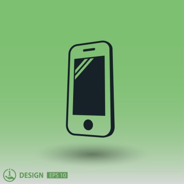 Ekibimizi mobil cocncept simgesinin