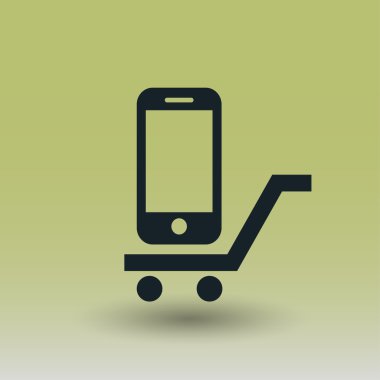 Ekibimizi mobil cocncept simgesinin