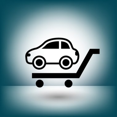 Ekibimizi araba konsepti simgesinin