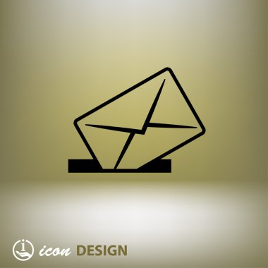 Ekibimizi posta kavramı simgesinin