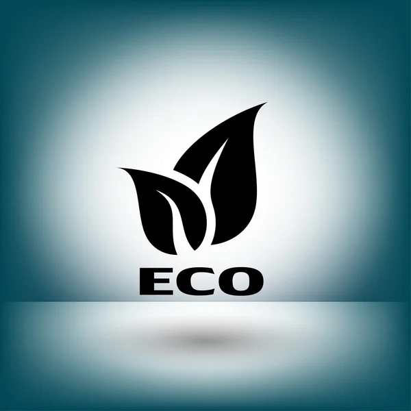 Pictograph van eco concept pictogram — Stockvector