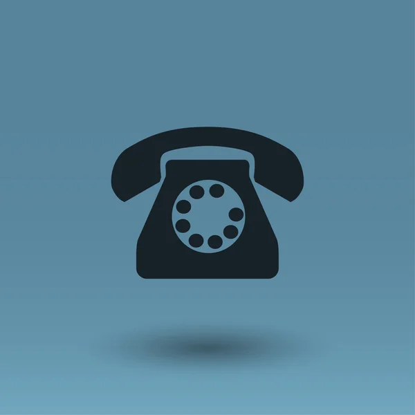 Ikona ikony koncept telefonu — Stockový vektor
