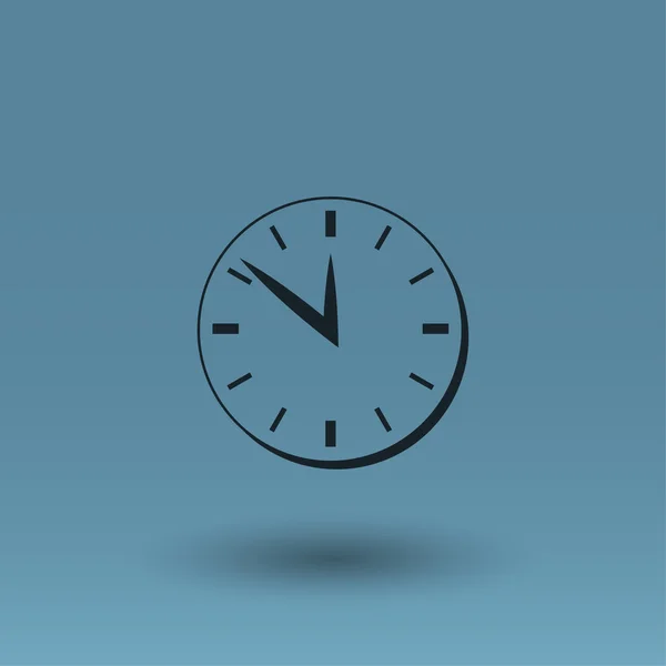 시계 개념 아이콘의 상형 — 스톡 벡터