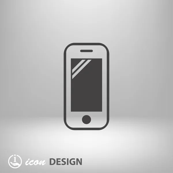 Pictograph dari ikon cocncept mobile - Stok Vektor