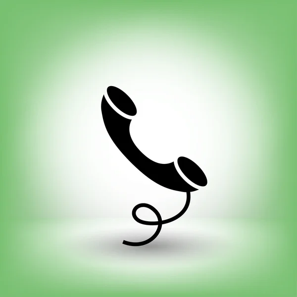 Pictograph van telefoonpictogram concept — Stockvector