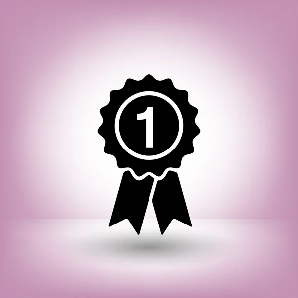 Pictogramme de l'icône du concept de récompense — Image vectorielle