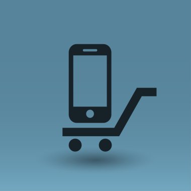 Ekibimizi mobil cocncept simgesinin