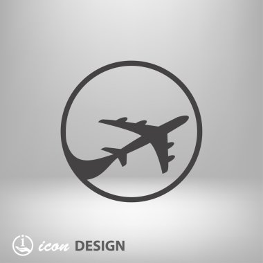 Ekibimizi uçak kavramı simgesinin