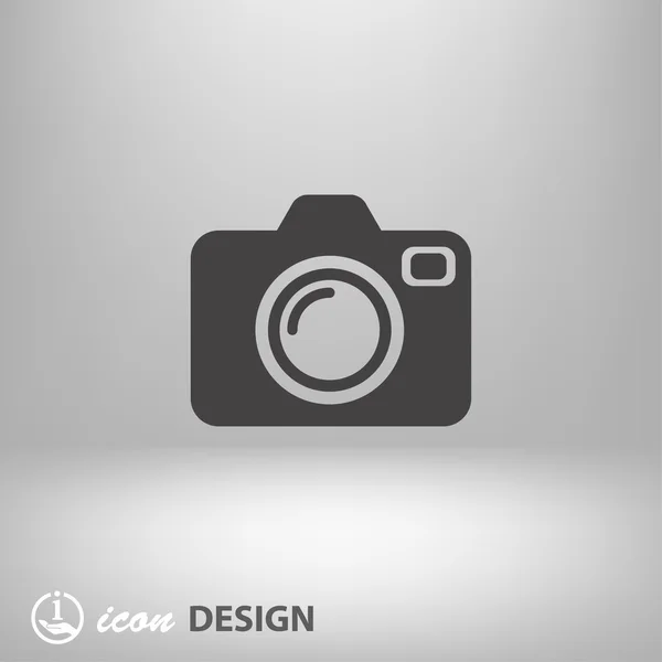 Pictograph van camerasymbool concept — Stockvector