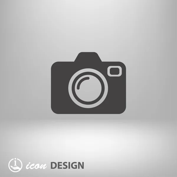 Pictograph of camera concept icon — Stock Vector